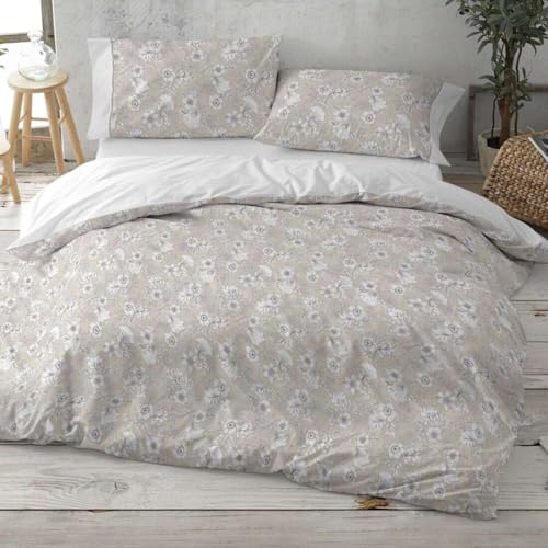 Burrito Blanco - Cotton duvet covers - 180 cm bed (+ available measurements) - Design 637 - Beige (180x190/200 cm.)