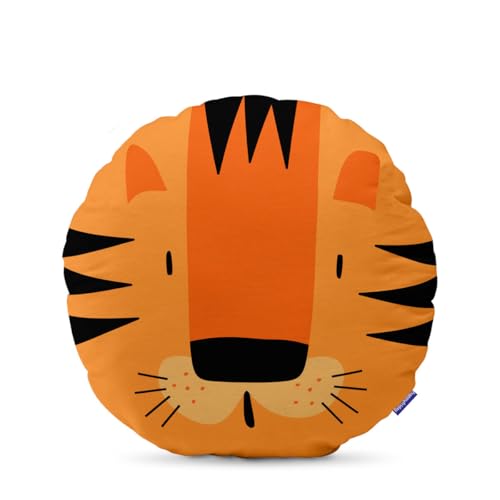 HappyFriday Cushion HF Mini Multicolour Tiger 50 x 50 cm