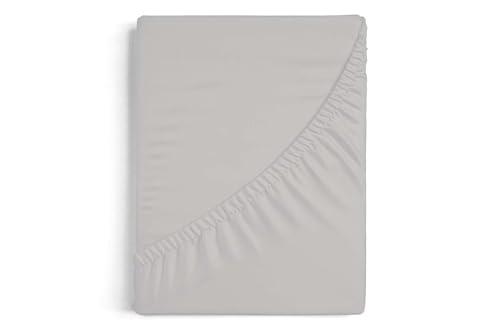 Burrito Blanco - Fitted Sheet - 80 cm Bed 100% Cotton - Design A8 - Grey (120 x 190/200 cm.)