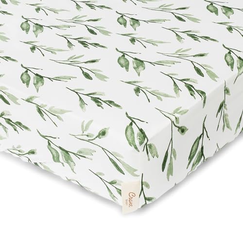 Parker Leaf Fitted Crib Fitted Sheet