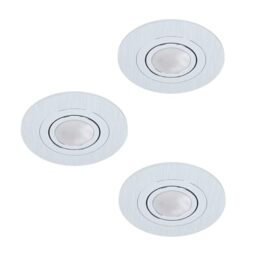 EGLO 3-piece set recessed spotlights Areitio