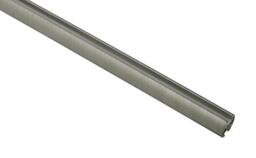 Gardinia Curtain Rod with Inner Rail II, Diameter 19 mm, Silver, 160 cm