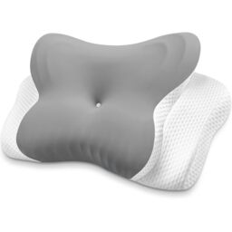 MISSCOZY Pillowcase Just for Model No.HK30001Butterfly Pillow,1PCS(Grey)
