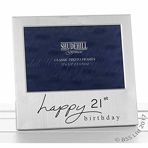 "5"" x 3"" Happy 21st Birthday Photo Frame Occasion Gift Present 72221"