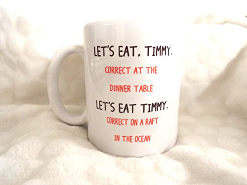 LBS4ALL Quality Punctuation Grammar Coffee Mug Christmas Gifts, Unique Office Gifts Ceramic Cup White, 11 oz Teacher Gift