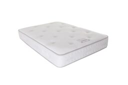 Vogue Beds Size Mattress, Natural Cashmere, White, 5FT King