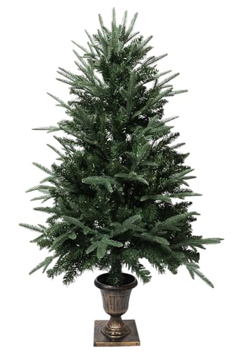 himaly 4ft Artificial Christmas Tree, Xmas Trees with 320 Branch Tips for Indoor, Outdoor, Front Door, Porch, Entryway, Entrance