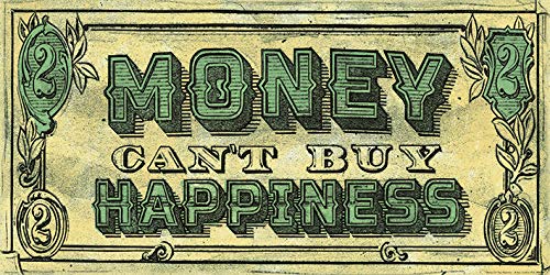 Barry Goodman Can't Buy Happiness 30 x 60cm Art Print, Multi-Color