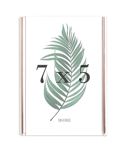 Inov8 Framing Tarnish Resistant Silver Plated Picture Frame - Silver Slide Design for 7x5 Inch (18x12cm) Photo