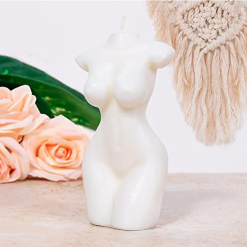 Lesser and pavey LP48626 Fresh Linen Body Candle - for Adults - White Accessory