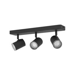 Eglo Spotlight bar Consuma 1, Bathroom Light Fitting with 3 Flexible Spots