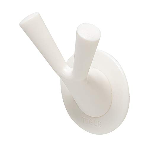 Tiger Branch, Towel hook, White, 30x39x48mm