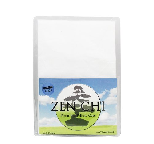 "ZEN CHI Buckwheat Pillow Case 100% 400 Thread Count Premium Pillow Case Fits All Personal/Japanese Sized Pillows (14"" X 20"")"