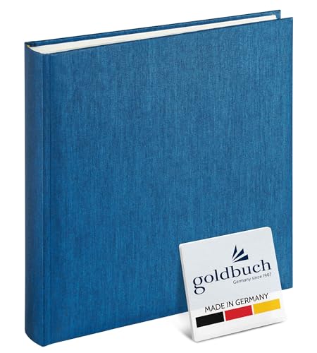 Goldbuch photo album, summertime, 25x25 cm, 60 pages with glassine, light blue, 25x25 cm