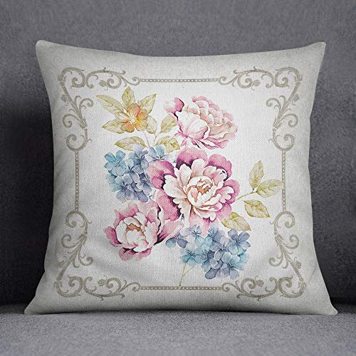 Bonamaison Decorative Cushion Cover, Throw Pillow Case, Size: 45X45 Cm - Designed and Manufactured in Turkey