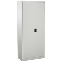 Vinsetto Filing Cabinet Storage Office 2 Doors Adjustable Shelf Metal Furniture