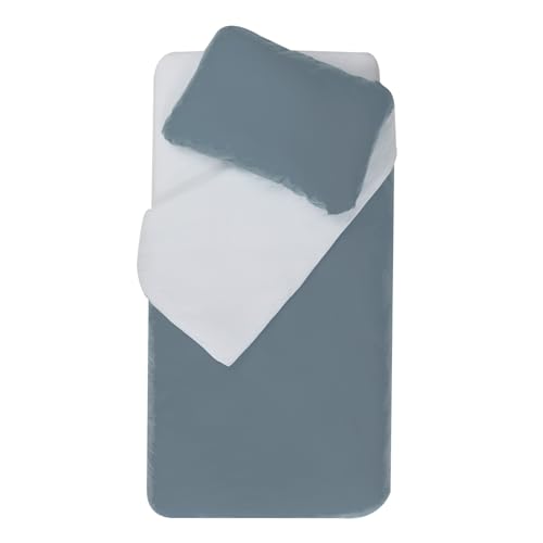 Mon PTIT Dodo Duvet Cover 100 x 140 cm + Pillowcase 40 x 60 cm Ocean/Light Blue