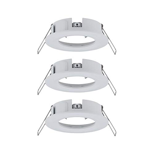 Paulmann 92480 Choose recessed luminaire spot Rigid max. 3x10 watt recessed Ceiling Spotlight White matt recessed lamp Aluminium
