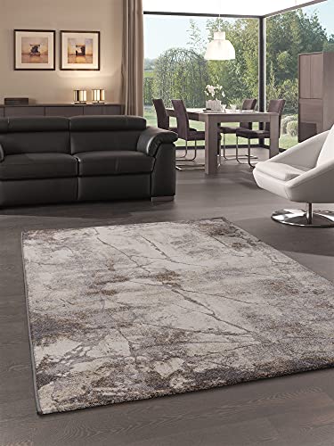 Mia's Teppiche Irina Living Room and Bedroom Rug Nature/Scratches2 120x170 cm Frieze