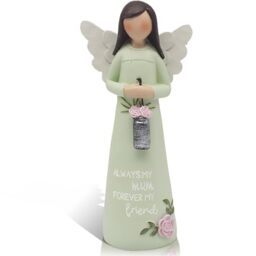 The Leonardo Collection Mother's Day Angel Green Home Decor Figurine