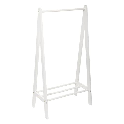 WELL HOME Children's Clothes Rack Wooden White