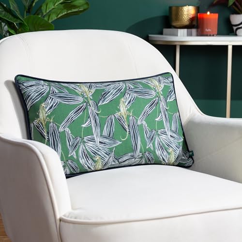 furn. Wylder Tropics Ebons Nkiru Polyester Filled Cushion - Twin Pack