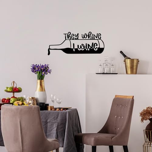 Hanah Home Stylish Black Decorative Metal Wall Accessory, 67 x 28 cm, 100% Metal, 1.5 mm Thickness, Easy Wall Mounting, Perfect for Modern Decor