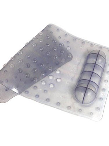 Premier Housewares Pebble Bath Mat - Clear, Synthetic