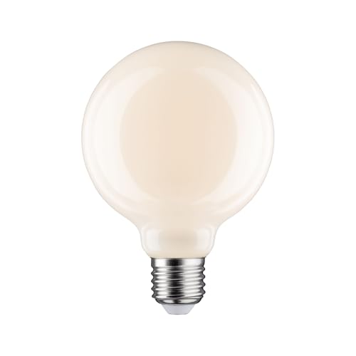 Paulmann 28624 LED Filament lamp G95 6 watts Classic lamp dimmable Opal 2700 K Warm White E27
