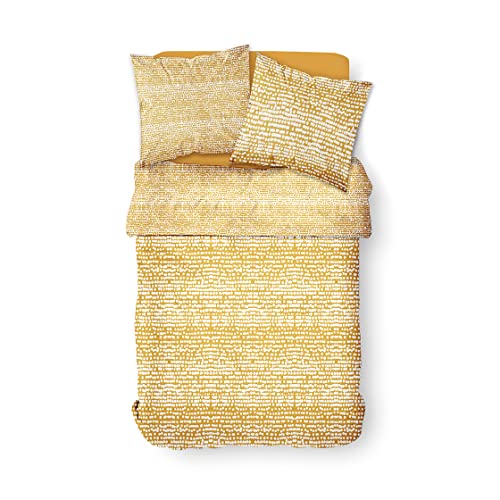 TODAY Crazy Dala Printed Duvet Cover Set 220 x 240 cm Grey
