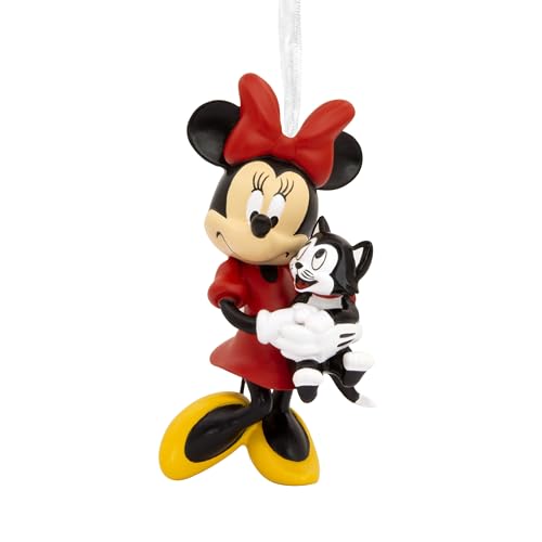 Hallmark Minnie Mouse and Figaro Hanging Ornament, Disney, Christmas