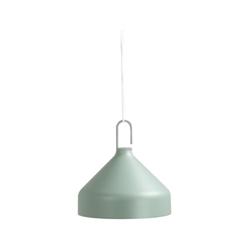 Zafferano, Amelie Suspension Lamp, Cordless Rechargeable Table Lamp with Touch Control, Suitable for Indoor and Outdoor Use, Dimmer, 2200-3000 K, Height 12 cm, Leaf Green Colour