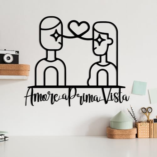 Stylish Black Decorative Metal Wall Accessory, 56 x 49 cm, 100% Metal, 1.5 mm Thickness, Lightweight & Elegant Design for Home Decor