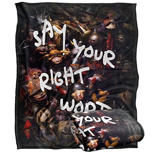 Labyrinth Say Your Right Words Silky Touch Super Soft Throw Blanket 152 X 127 Cm