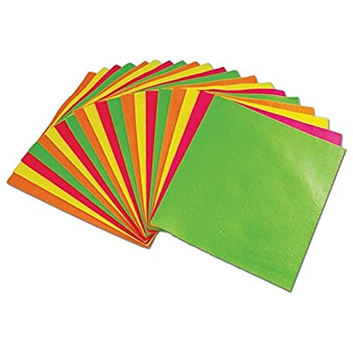 Springboard Bright Coloured Felt Squares for Crafting - Craft Felt Fabric for Sewing - Arts and Crafts for Kids, Boys and Girls - Synthetic Wool Felt Sheets - 50-Pack - 23 x 23 cm - Assorted Colours