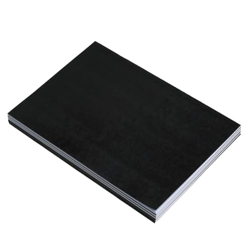 Hawksbill A4 Sketch Books 5 Pack Notebook Black 20 sheets/40 Pages 140GSM