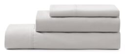 UGG 11793 Alahna Twin Bed Sheets and Pillowcases 3-Piece Set Sleep in Luxury Machine Washable Deep Pockets Wrinkle-Resistant Breathable Cozy Comfort Silky Cooling Sheets, Twin, Stone