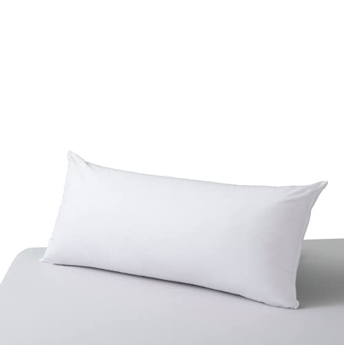 SAVEL Soft-Touch Microfibre Silk Pillow with Double Case 105 cm white