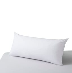 SAVEL Soft-Touch Microfibre Silk Pillow with Double Case 105 cm white