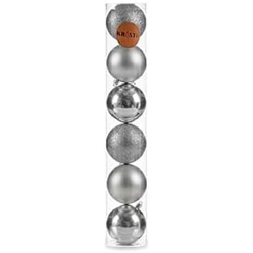 Krist+ Christmas Baubles Set, Multicoloured, Standard