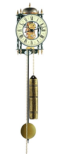 Hermle Mechanical Skeleton Wall Clock with Hour Strike 70503-000701