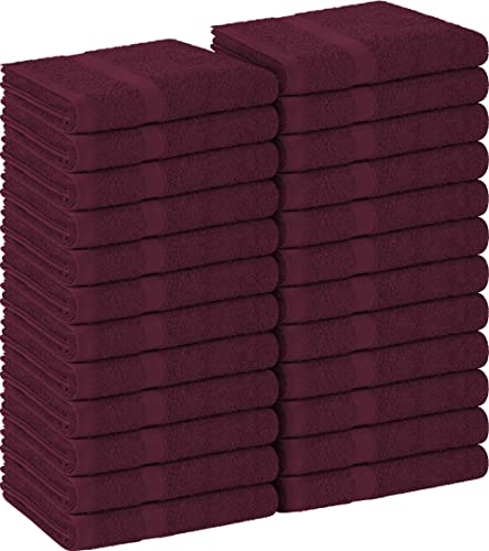 "Utopia Towels - Salon Towels - 24 Pack Non Bleach Resistant 16"" x 27"" Extra Absorbent Cotton for Hands, Gym, Beauty, Spa and Home Hair Care"