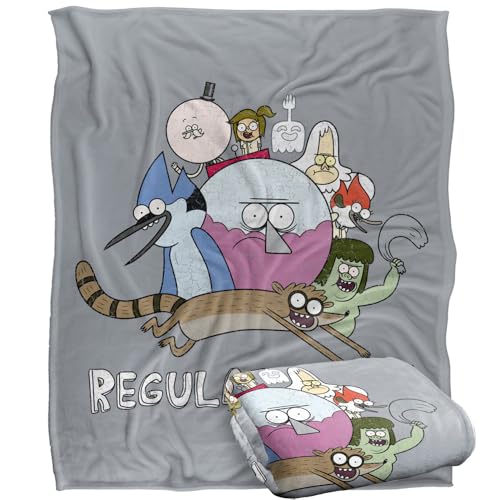 Regular Show Surrounding Benson Silky Touch Super Soft Throw Blanket 152 X 127 Cm