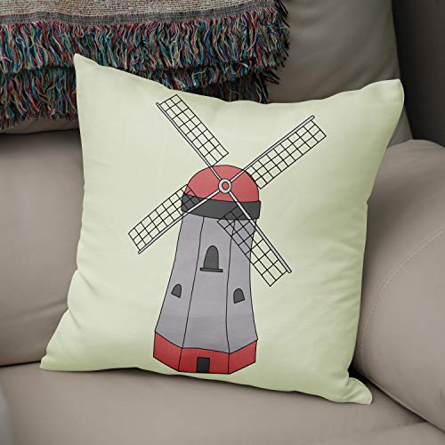 Bonamaison, Decorative Cushion Cover - 50% Cotton 50% Polyester - 43x43cm - Designed and Manufactured in Turkey