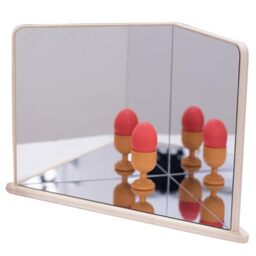 tickit Wooden 4-Way Mirror, Funhouse Reflection Toy