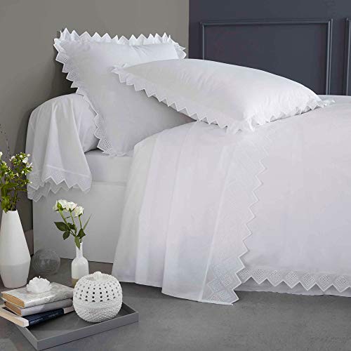 ORIGIN Opera Embroidered Cotton Duvet Cover Made in France