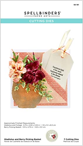 SPELLBINDERS Gladiolus and Berry Picking Basket