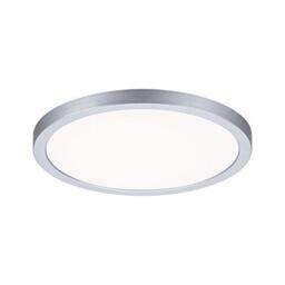 Paulmann 93038 Areo VariFit LED Panel recessed luminaire IP44 Neutral White 175mm Round incl. 1x13W Chrome matt Ceiling lamp Plastic 4000K