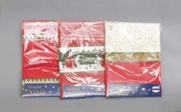 euronatale AC-19613 Christmas Tablecloth for 12 People, As Per Picture, One Size