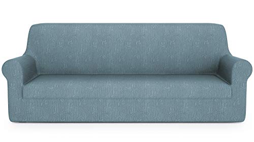 PETTI Artigiani Italiani - 4 Seater Sofa Cover Elastic 4 Seater Sofa Cover Avion Jacquard Fabric 100% Made in Italy
